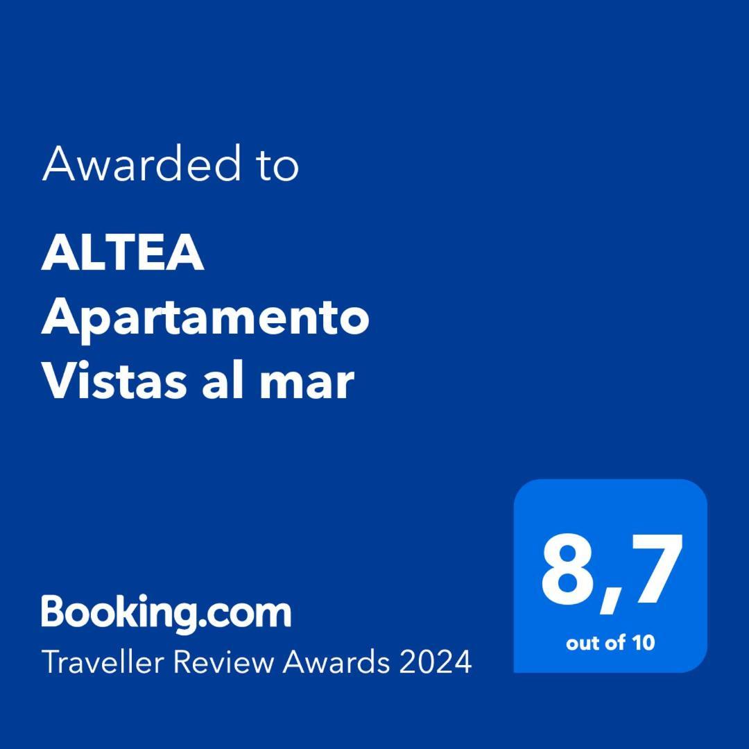 Altea Apartamento Vistas Al Mar Ngoại thất bức ảnh
